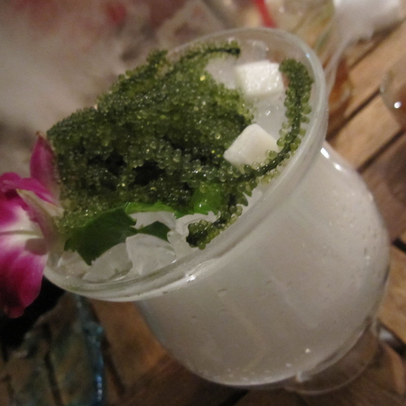 プチプチ海ぶどう(沖縄粟国島料理 あぐぅーん たまプラーザ店)