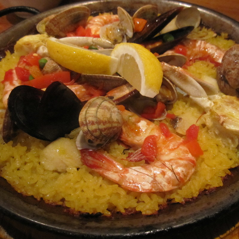 ガウディの舌特製ミックスパエリア(ガウディの舌二子玉川店)