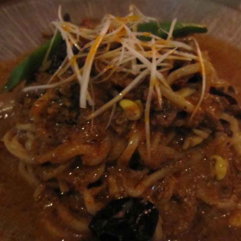 冷やし担担麺(クリスタルジェイド上海ガーデン)