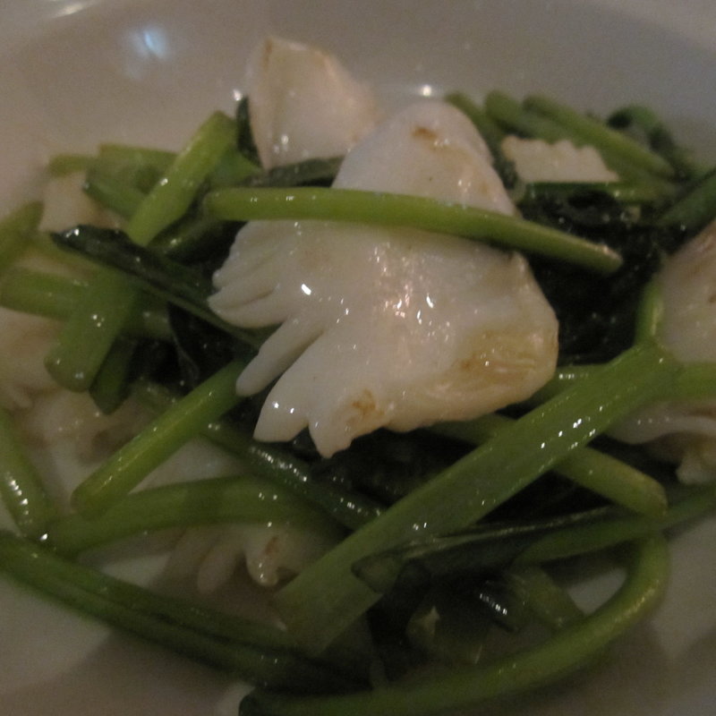 本日の野菜炒め (クリスタルジェイド上海ガーデン)