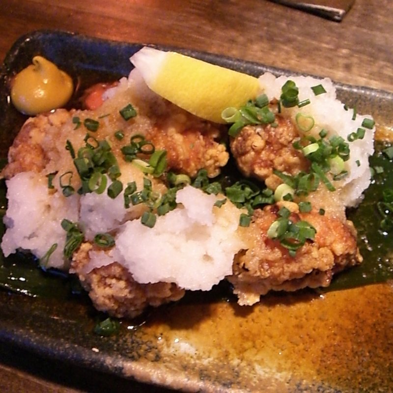 若鶏の唐揚げ(十八番や)