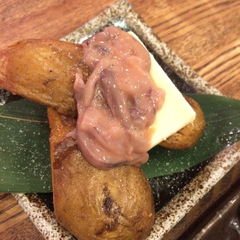 塩辛ジャガバター(肉汁餃子製作所 ダンダダン酒場 代田橋)