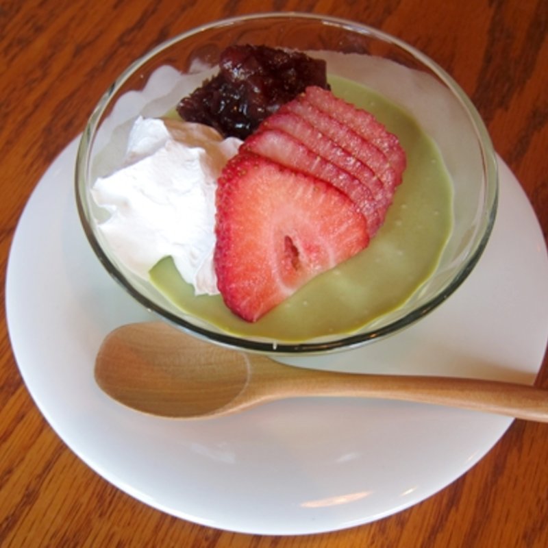 グリンティーのムース(KAIDO Japanese Cuisine)