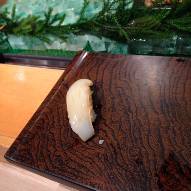 鹿児島県産　イカ(築地すし大 本館 （ツキジスシダイ）)