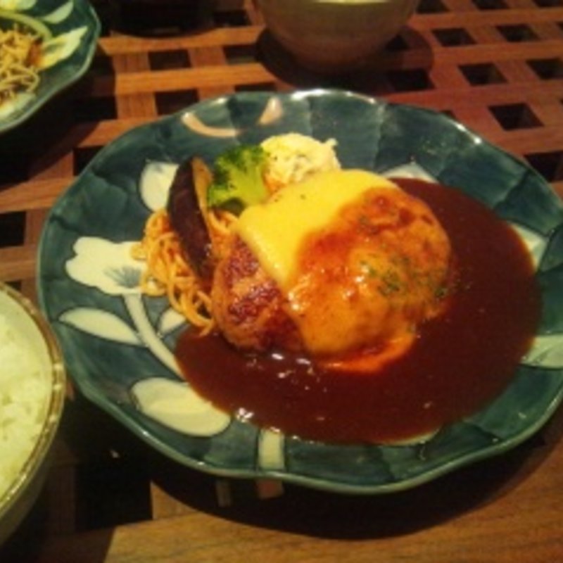 イタリアンハンバーグ(山本のハンバーグ 高田馬場 （【旧店名】俺のハンバーグ山本）)