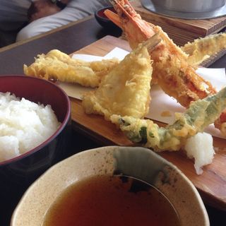 天ぷら定食(魚貝料理たかはし)