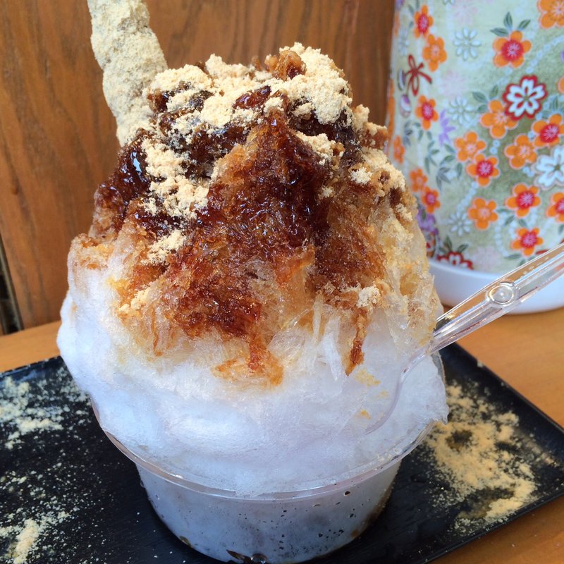 きびだんごカキ氷(浅草きびだんごあづま)