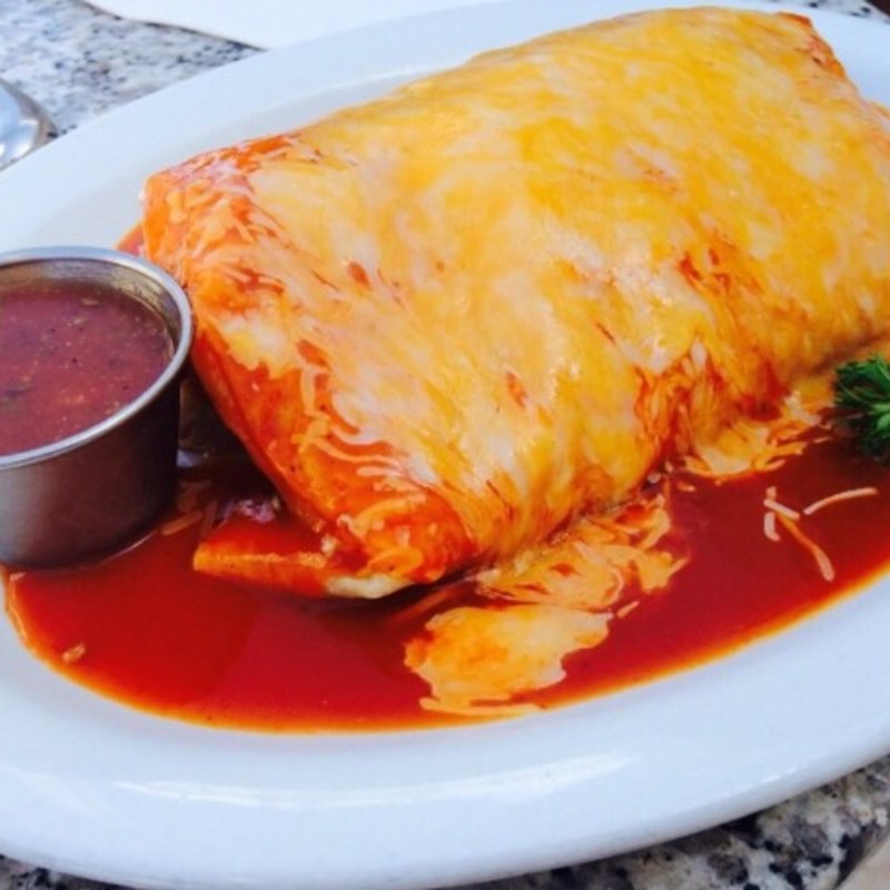 Chorizo burrito(Tammie's Corner House Cafe)