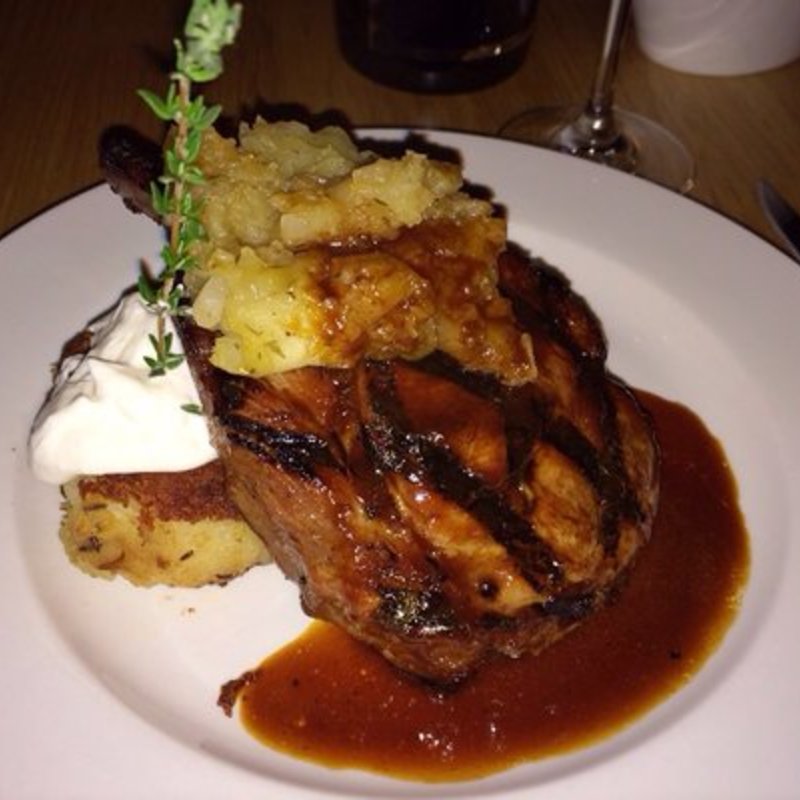 Grilled Pork Chop(12th Avenue Grill)