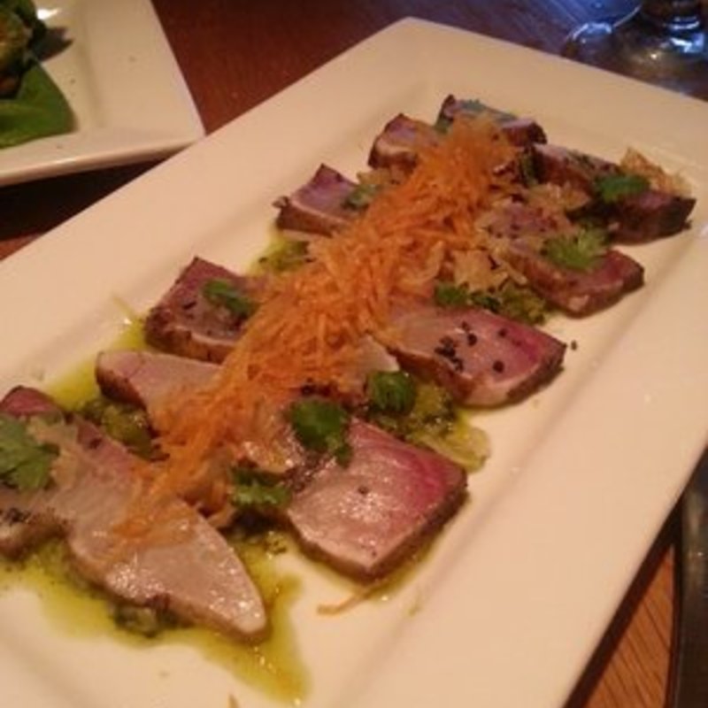 SEARED KAMPACHI CRUDO(12th Avenue Grill)