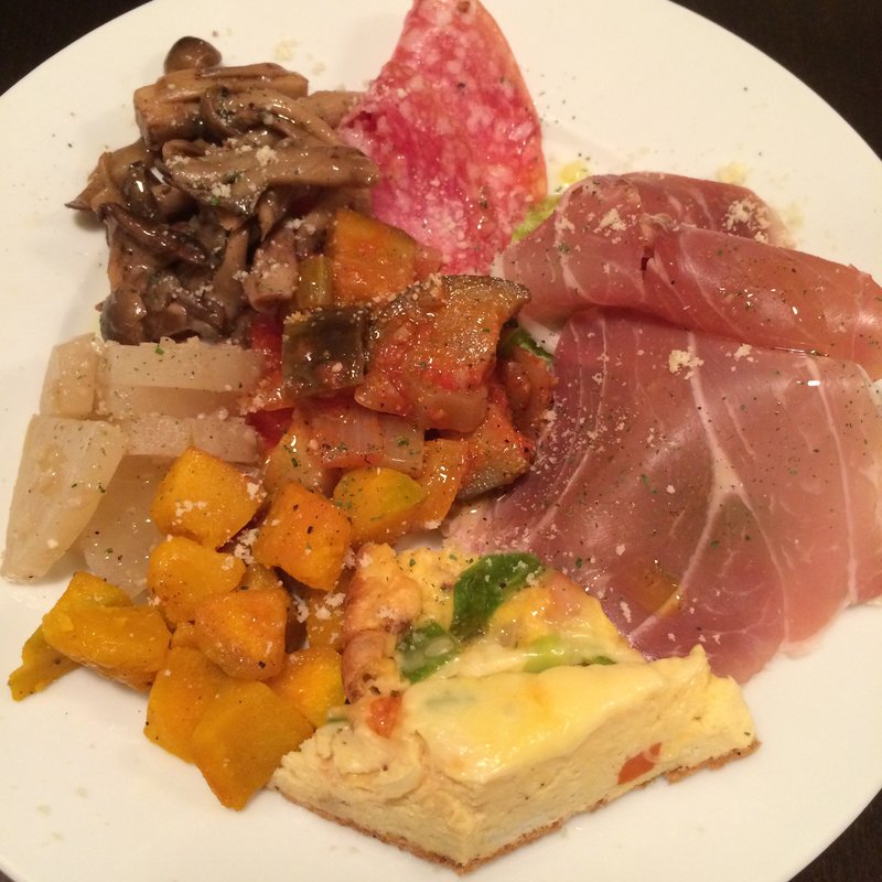 前菜盛り合わせ(樂食イタリアン マジョリカ)