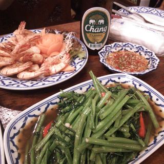 空芯菜炒め(タイ国料理 バンタイ)