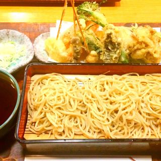 天ぷら蕎麦(手打そばきょうや)