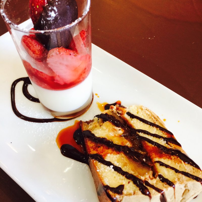 デザートの盛り合わせ(トラットリア オサムサン)