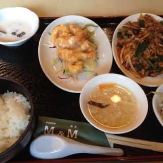 エビマヨ・豚肉糸切り炒めセット(M&M （エムアンドエム）)