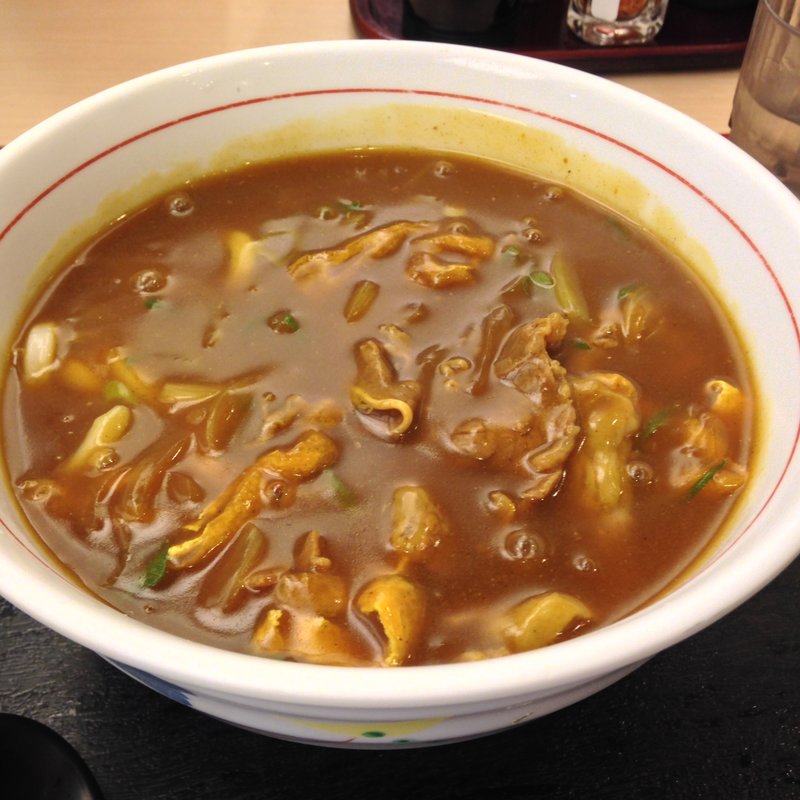 カレーうどん(うどん王 なんばウォーク店)