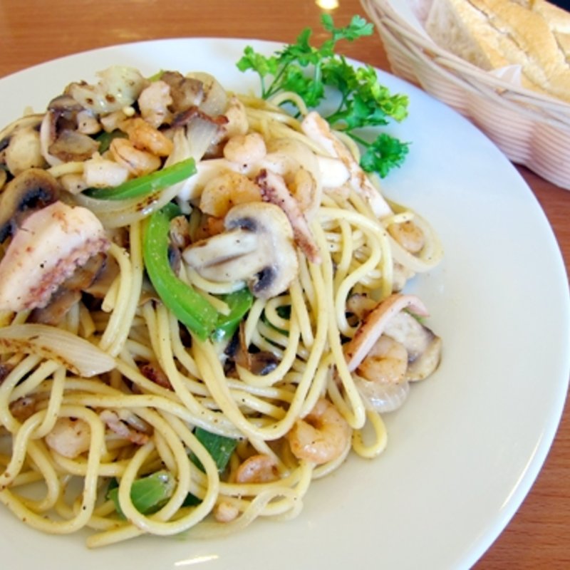 Seafood Spaghetti　(Bonne Vie Tea Lounge)