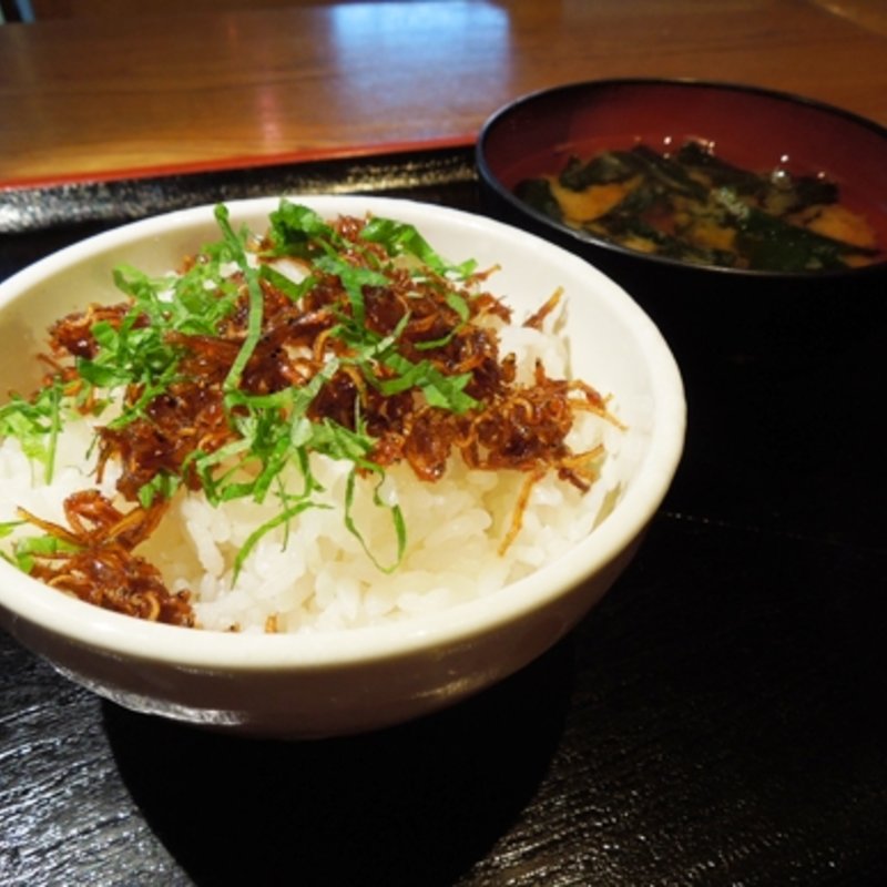 じゃこめし( Izakaya Yuzen Kan)