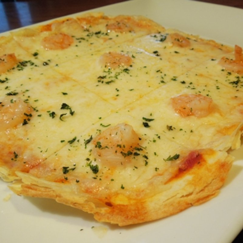 ガーリックピザ　( Izakaya Yuzen Kan)