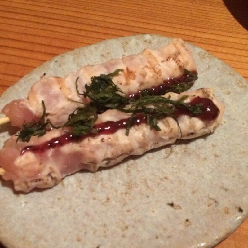 ささみ（梅しそ）(鶏家 たちばな)