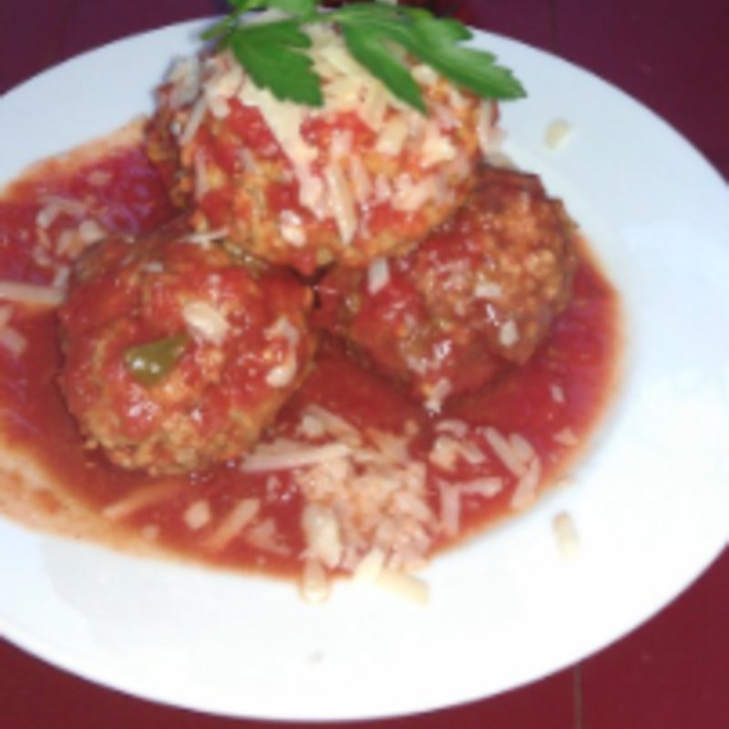 Neapolitan Meatballs(Barboncino)