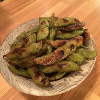 Baked Edamame(お好みたまちゃん 青山店)