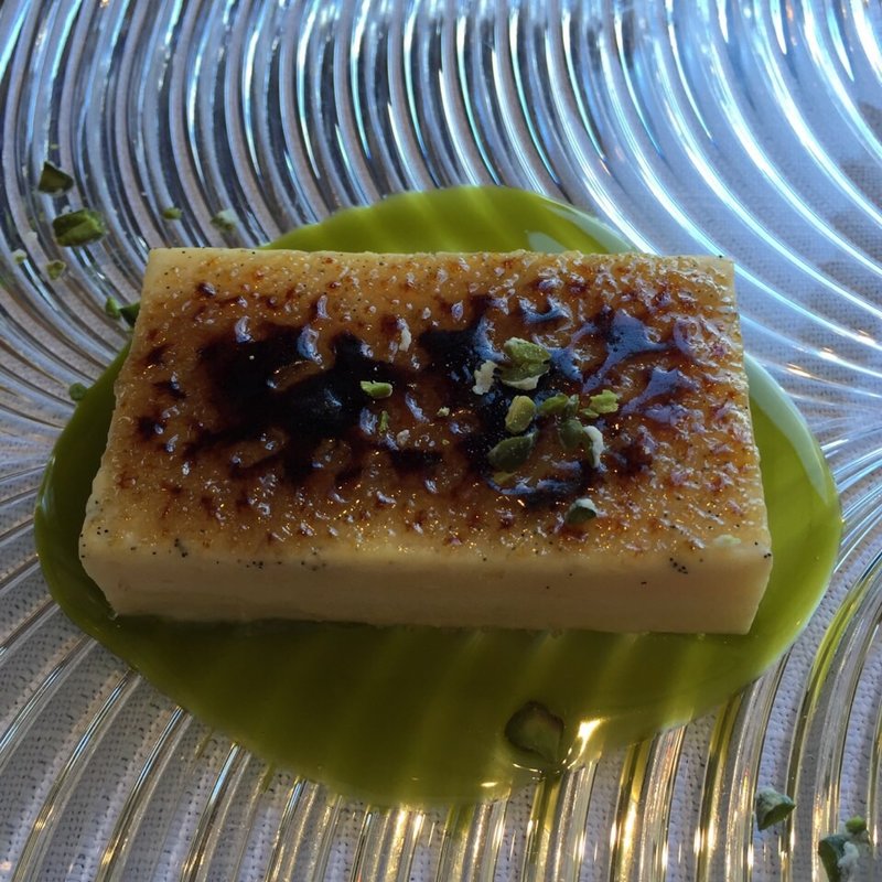 ピスタチオカタラーナ(MAIN DINING by THE HOUSE OF PACIFIC)