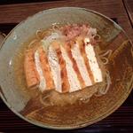 Cold Soba with Atsuage
