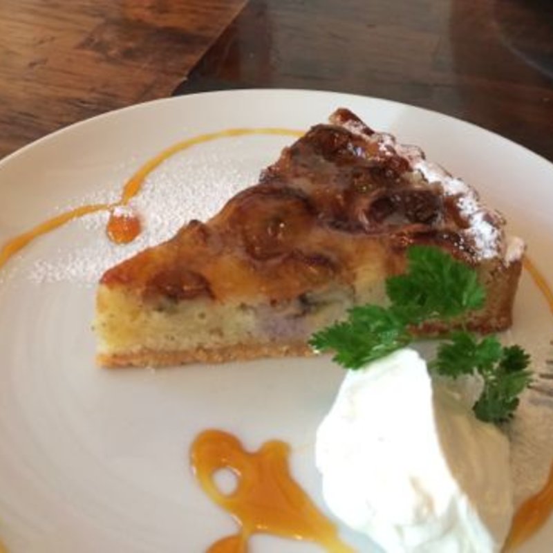 バナナタルト(Quatre cafe)