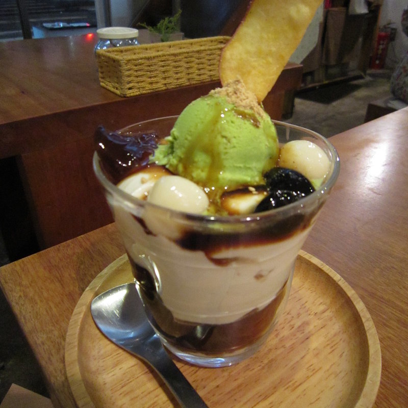 豆乳プリンパフェ(実身美 sangmi サンミ あべの店)