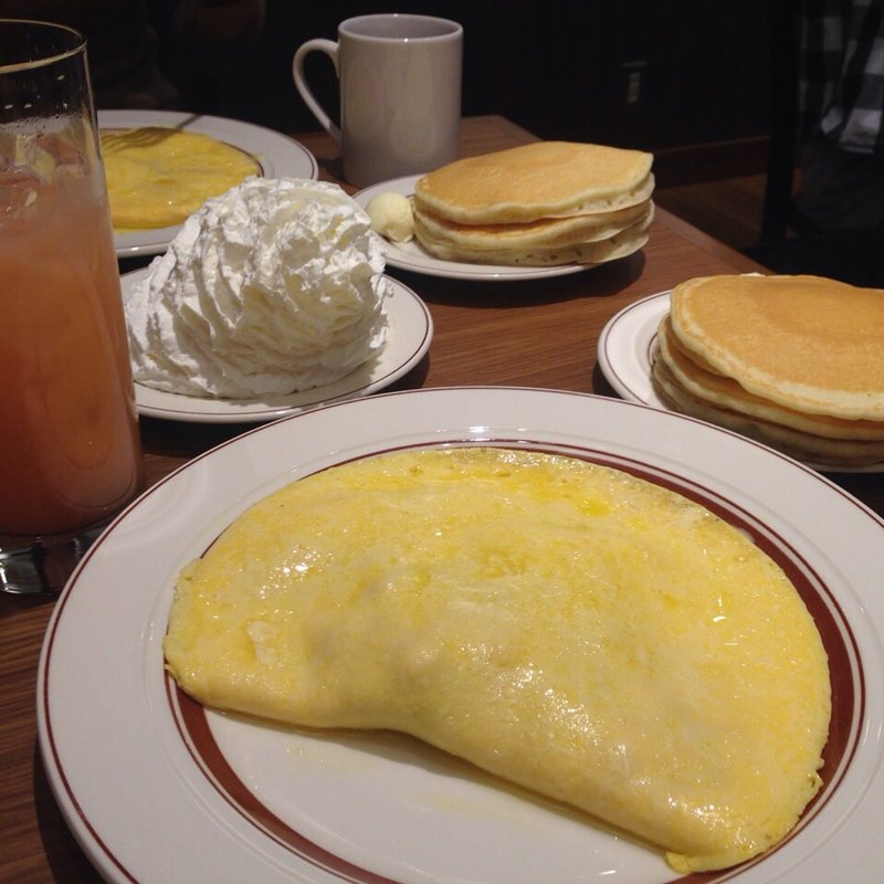 チーズオムレツ(Eggs 'n Things 銀座店)