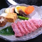 石焼きステーキ牡丹コース(にしむら珈琲店 御影店)