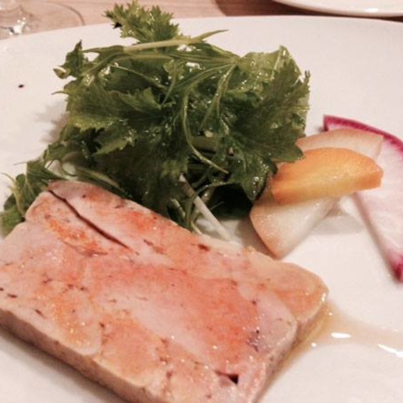  あん肝のテリーヌ(セルサルサーレ （sel sal sale）)