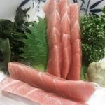中トロマグロ刺し(鳥八)