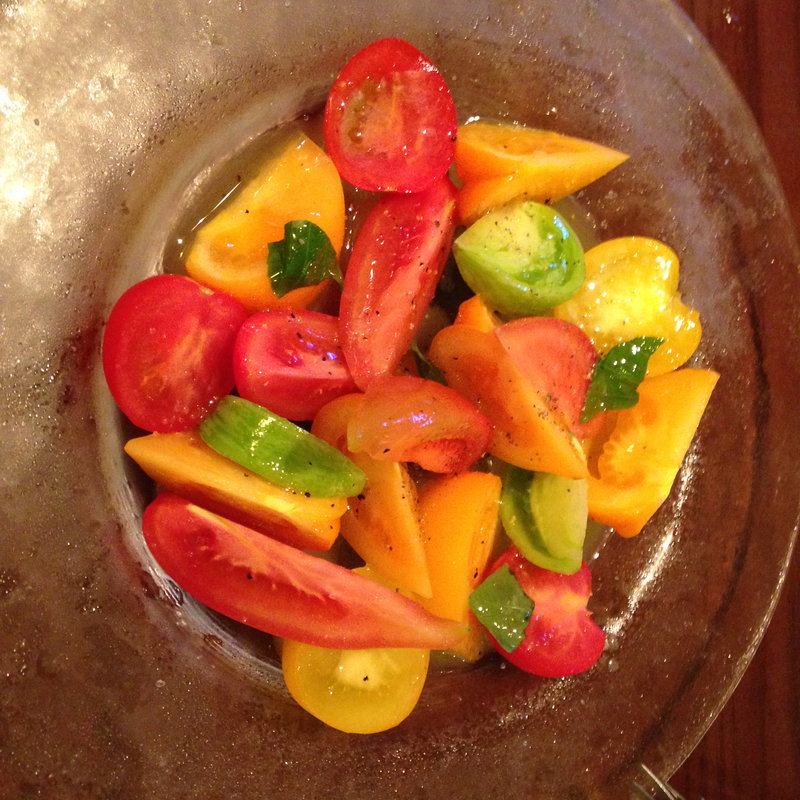 湘南トマトのサラダ(チェッポピッツェリア)