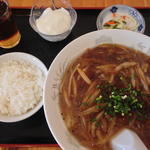 ランチセットフカヒレ麺(同心房 （ドウシンボウ【旧店名】謝謝）)