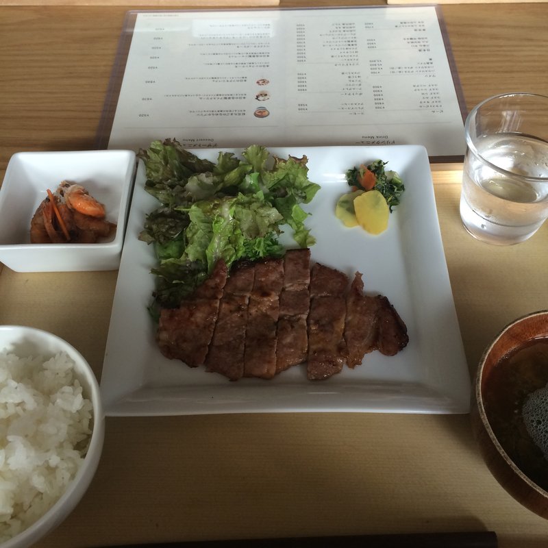 三元豚の生姜焼き(カフェ フクモリ 馬喰町店)