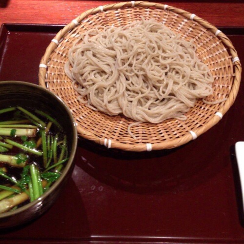 鴨とセリの蕎麦(吉祥庵 目白店)