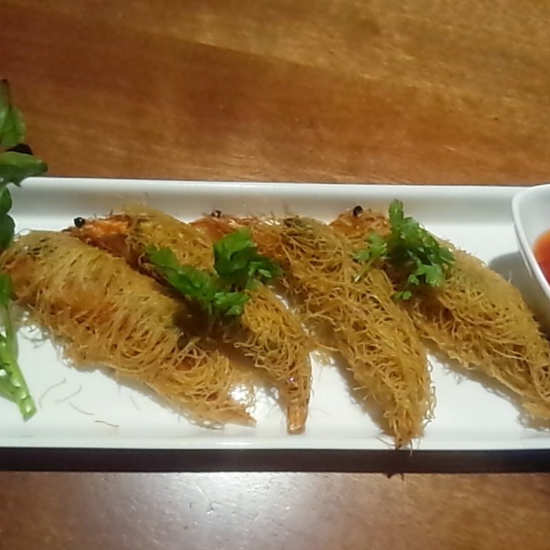 海老とアボガドのカダイフ巻きフライ(CAFE DIVERGE)