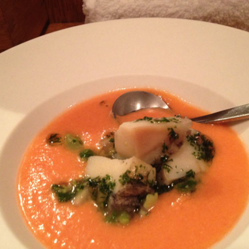 あわびのガスパチョ(オステリアエンメ)