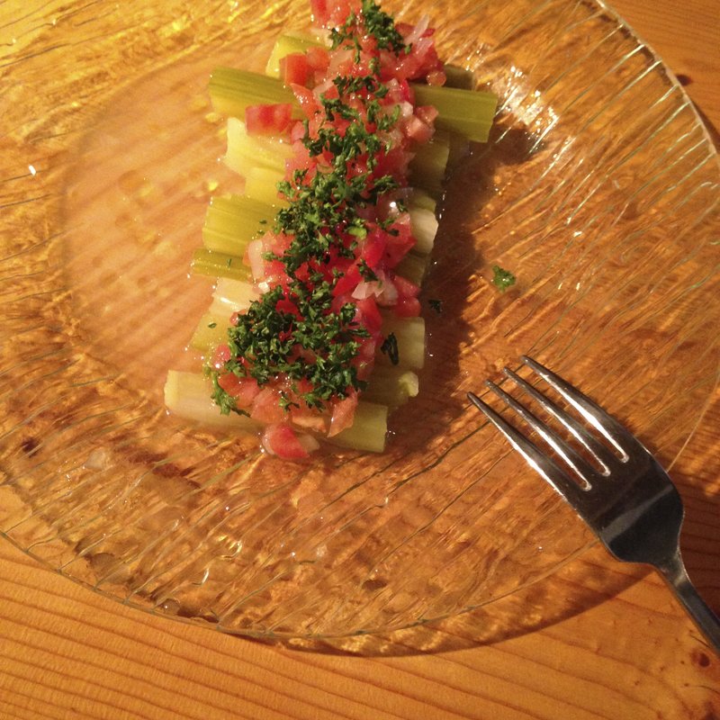 セロリの前菜(noka table)