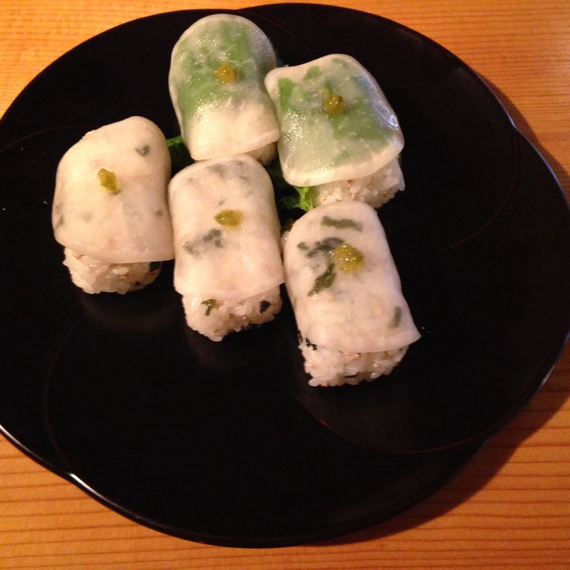 カブのお寿司(noka table)