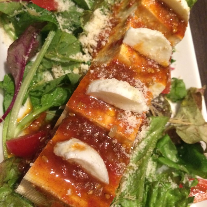 豆腐のサラダ(Kyobashi Italiana Vivace)