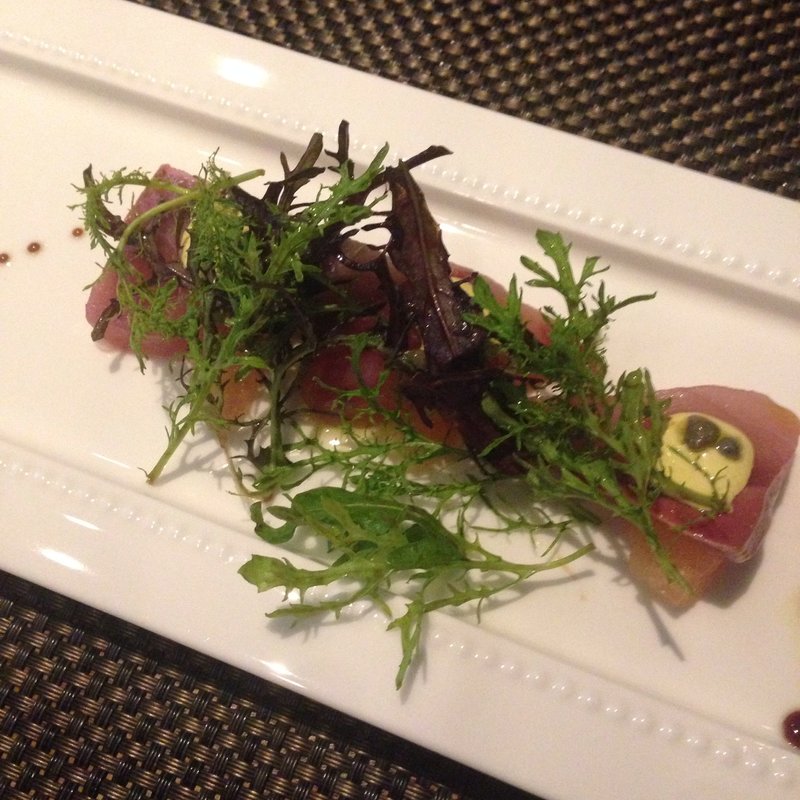 鰤 グレープフルーツ(RISTORANTE YAGI)