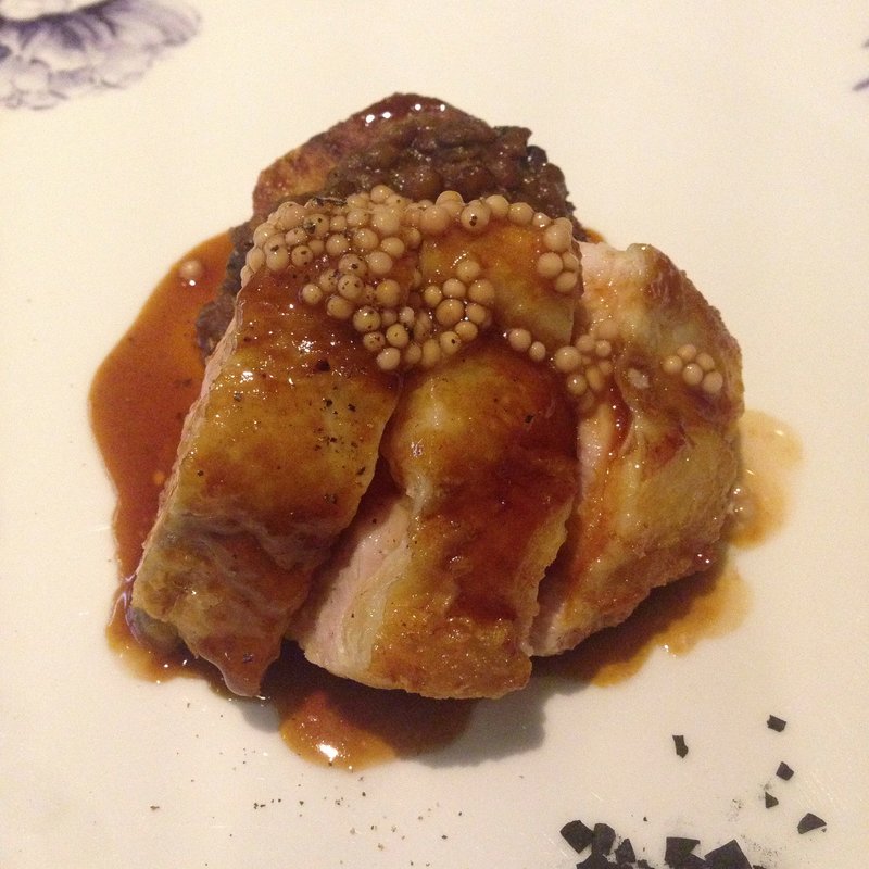 フランス産ホロホロ鶏(RISTORANTE YAGI)