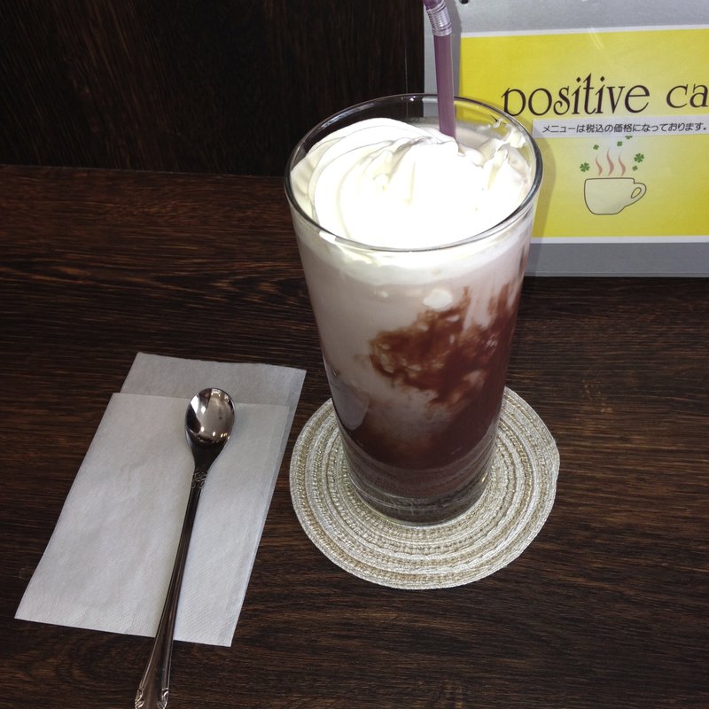 アイスココア(positive cafe)