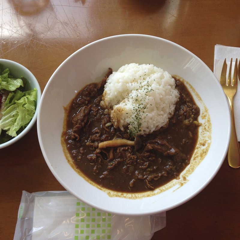 ビーフカレー(positive cafe)