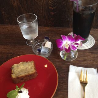 バナナパウンドケーキ(positive cafe)