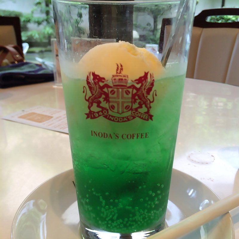 クリームソーダ(イノダコーヒー本店)