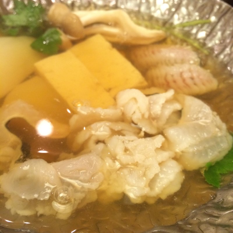 鱧すき(京料理旅館 高台寺 よ志のや （きょうりょうりりょかん こうだいじ よしのや）)